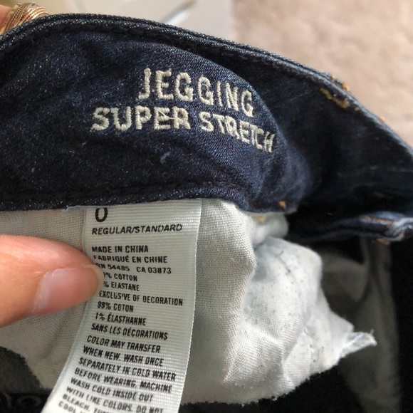 🦋AMERICAN EAGLE MID RISE SKINNY JEGGING🦋 - Picture 3 of 3